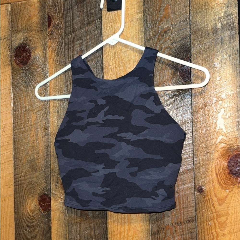 Camo Crop Top